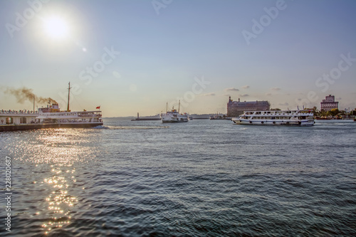 Haydarpasa train station on the Asian part of Istanbul is one of the historic landmarks of the city