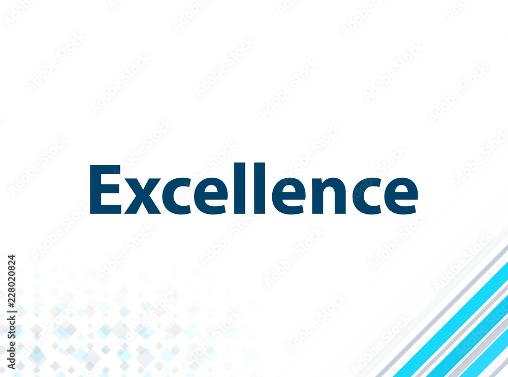 Excellence Modern Flat Design Blue Abstract Background