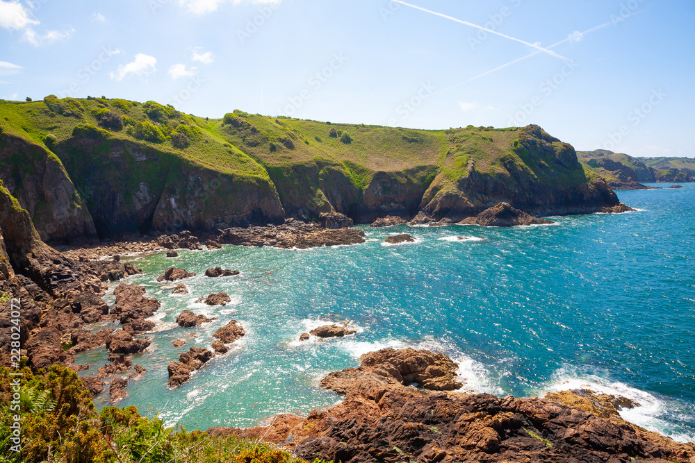 Behang Cliffs of the Island of Jersey