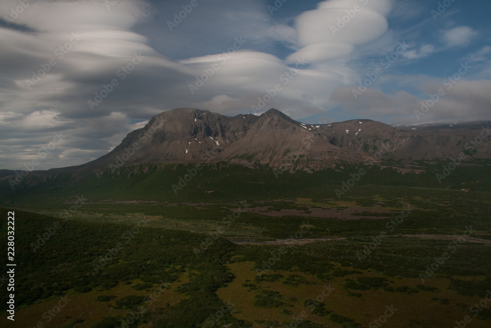 Fototapeta premium Chignik from the air