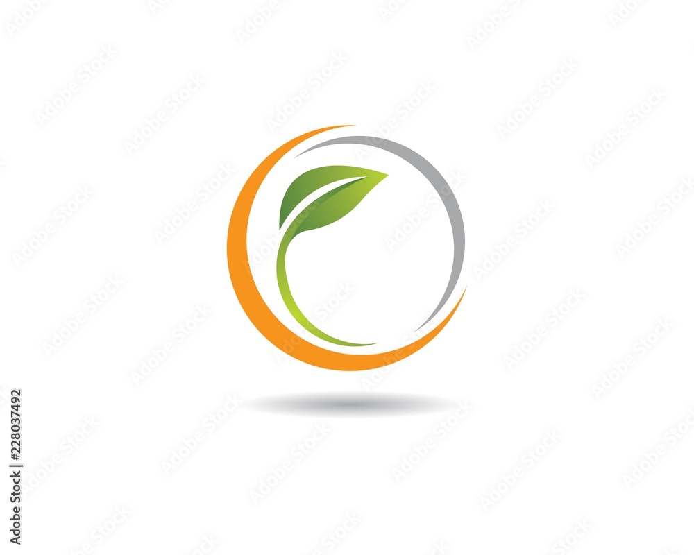 Ecology logo illustration Ecology logo illustration