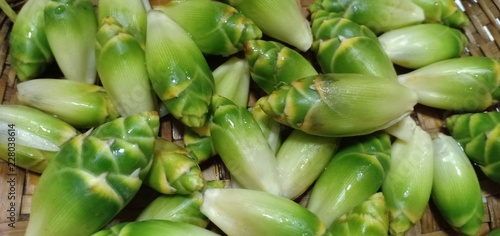 Green ginger is a popular herb in Thailand.