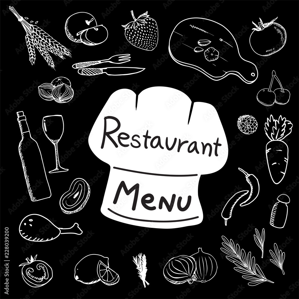 food vector collection design food vector collection design