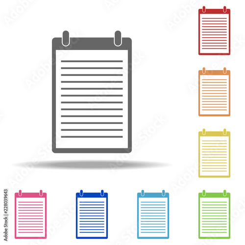 records icon. Elements of web in multi color style icons. Simple icon for websites, web design, mobile app, info graphics