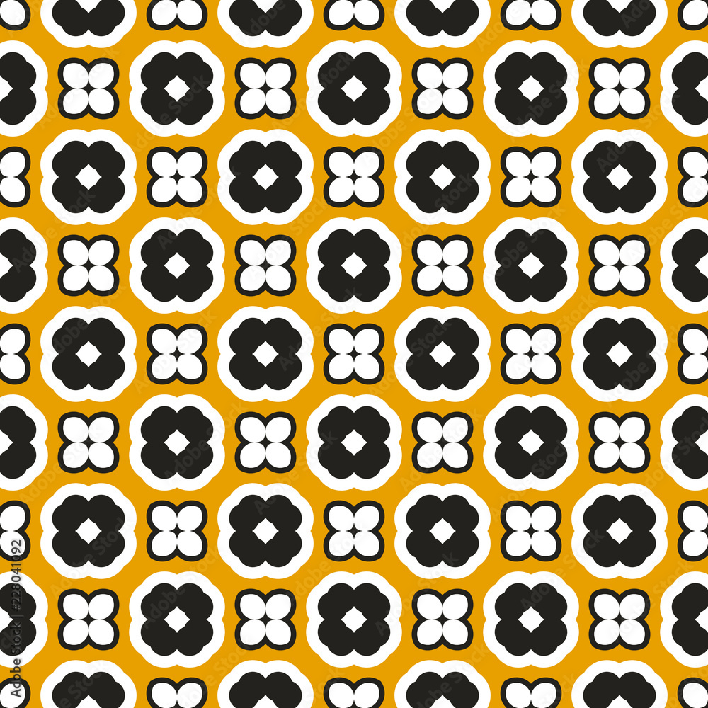 Background with abstract flower. Seamless floral pattern Background with abstract flower. Seamless floral pattern
