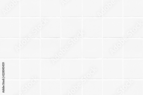 White square tiled texture background