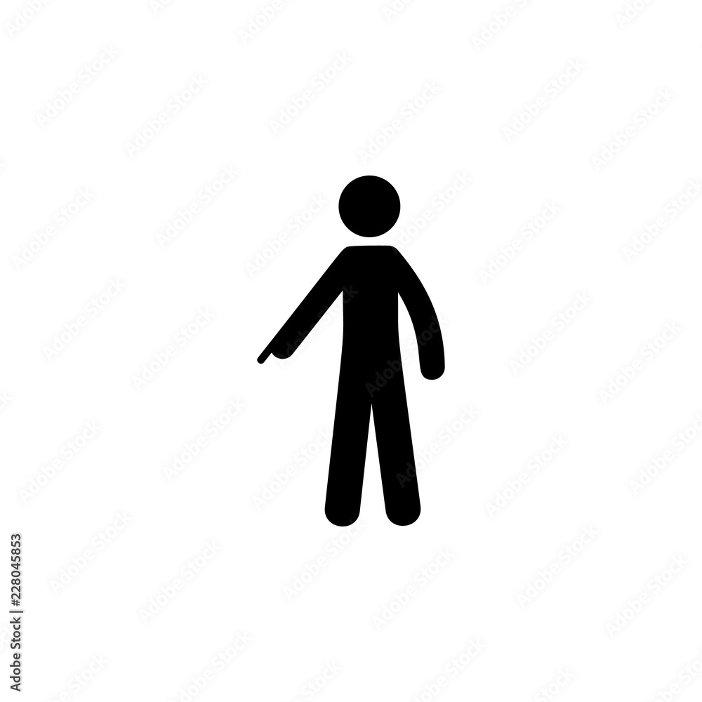 man down, finger icon. Element of man pointing icon for mobile concept and web apps. Detailed man down, finger icon can be used for web and mobile man down, finger icon. Element of man pointing icon for mobile concept and web apps. Detailed man down, finger icon can be used for web and mobile