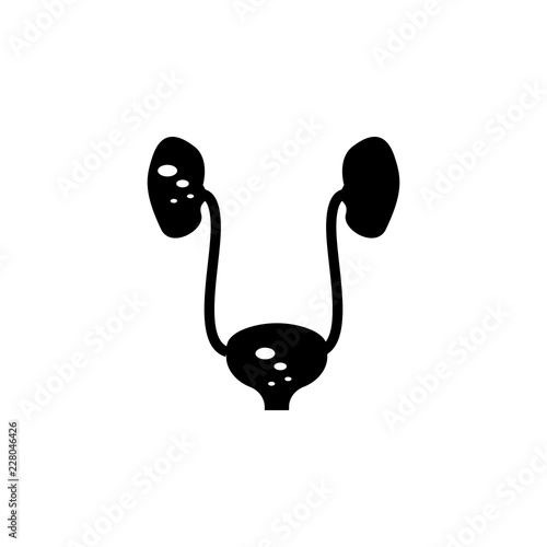 kidney, stone icon. Element of human pain icon for mobile concept and web apps. Detailed kidney, stone icon can be used for web and mobile