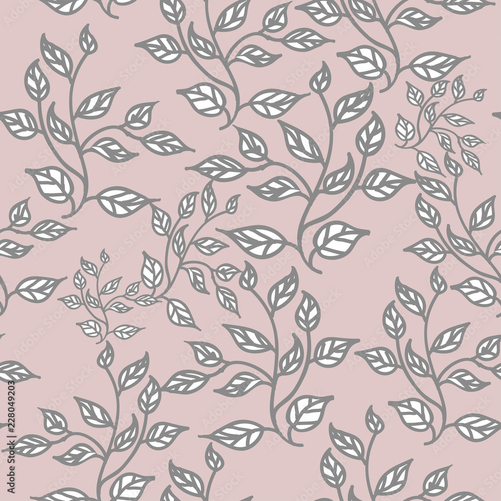 white leaves of tree on a pink color white leaves of tree on a pink color