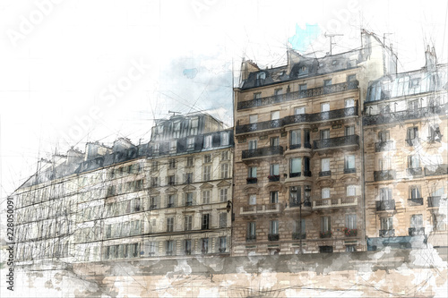 Paris sketch