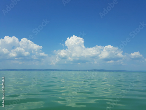 Balaton in the summer