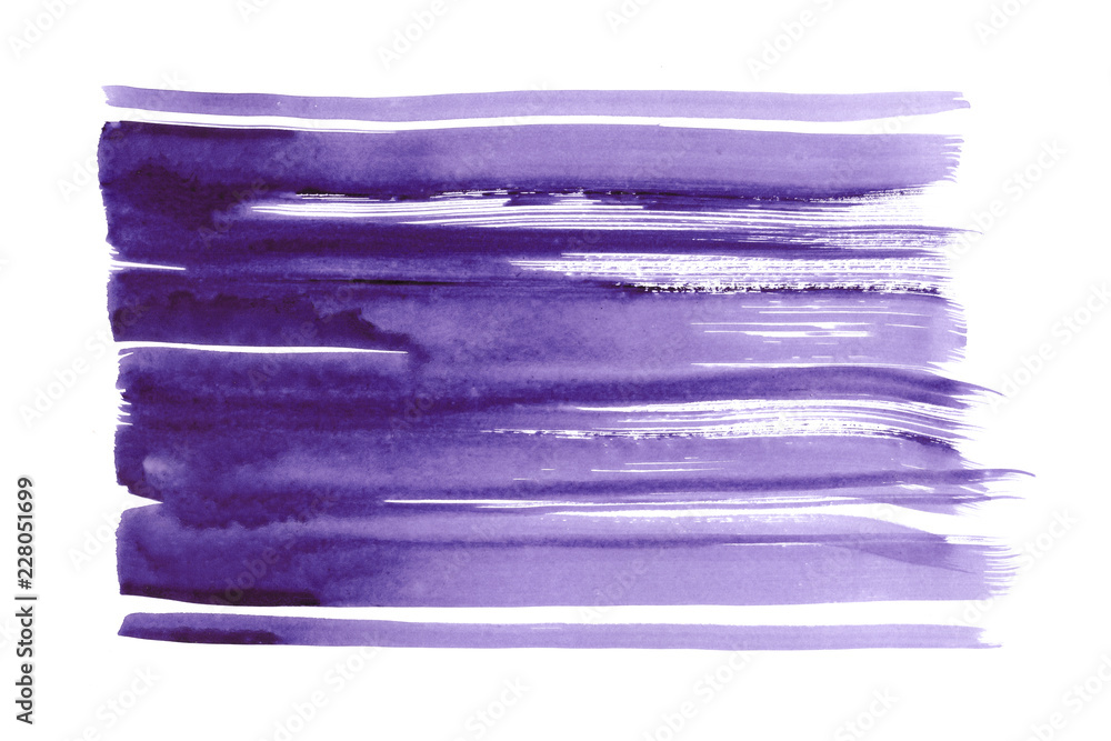 Purple stripe watercolor background - paper texture