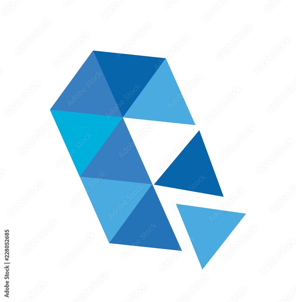 E, FE, EF initials triangle geometric polygonal for company logo E, FE, EF initials triangle geometric polygonal for company logo