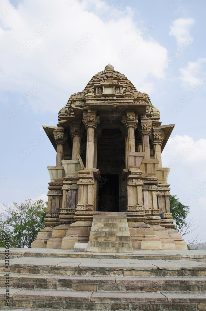 CHATURBHUJ TEMPLE, Facade - General View, Southern Group, Khajuraho, Madhya Pradesh, UNESCO World Heritage Site