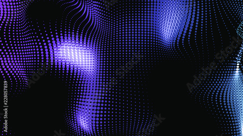 Colorful background of flowing fabric. Smooth and soft.