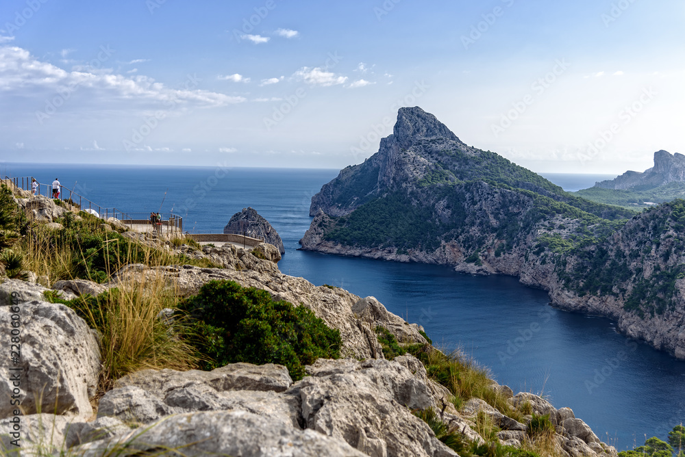 Mirador Cap de Formentor Horizont Mittelmeer Mallorca
