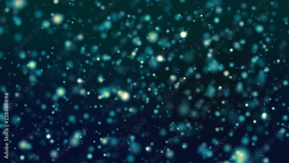 Blue particles sparkles flying on black background. Holidays abstract animation. Blue particles sparkles flying on black background. Holidays abstract animation.