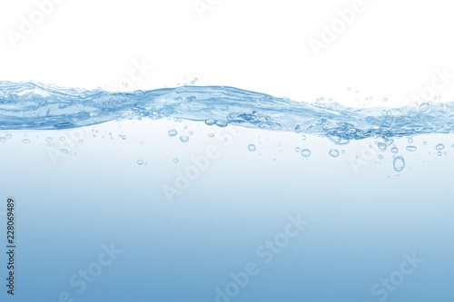 water water splash isolated on white background beautiful splashes a clean water