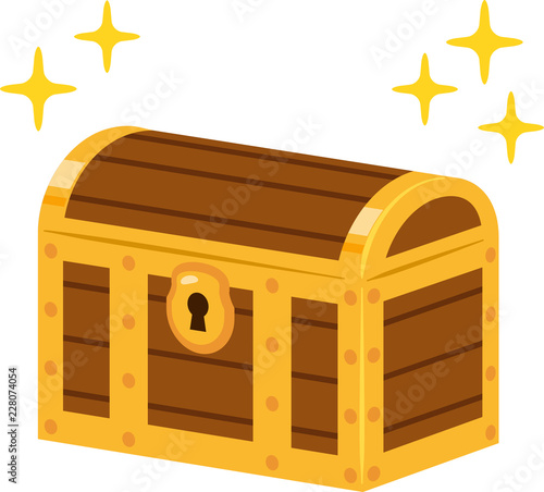 輝く宝箱
