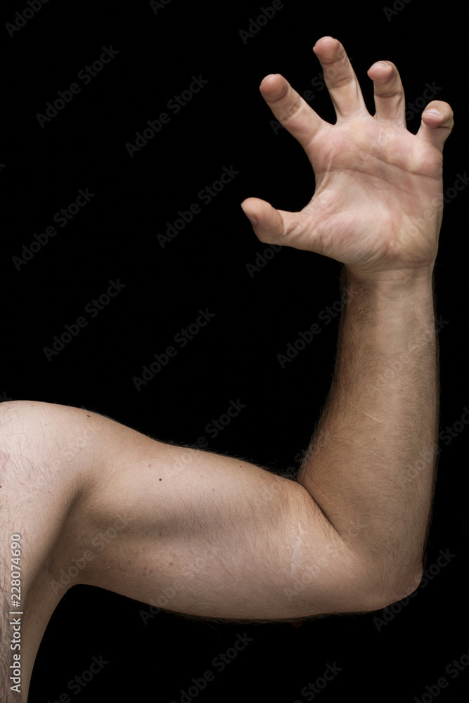 Fototapeta premium man body shape