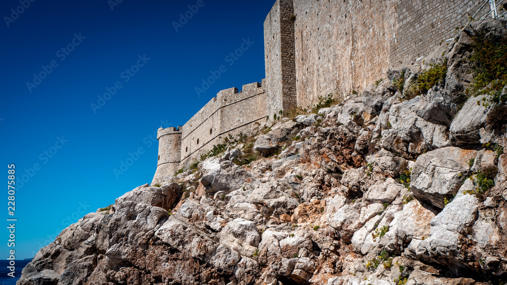 Great City Wall of Old Town Dubrovnik