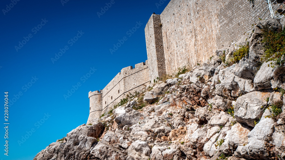 Great City Wall of Old Town Dubrovnik