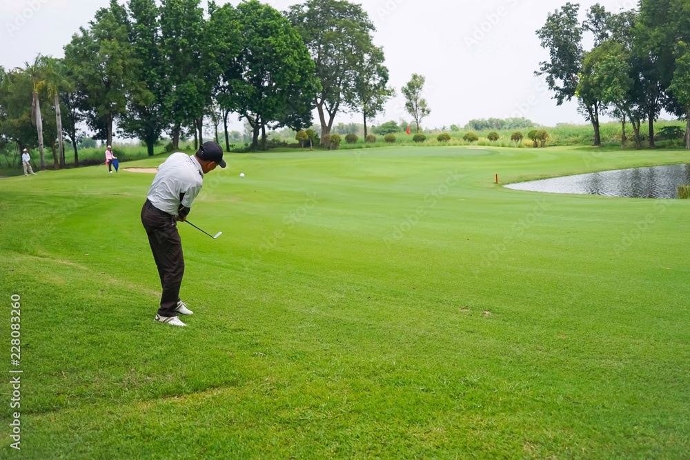 Golf is a sport that requires hard work. Golf is a sport that requires hard work.