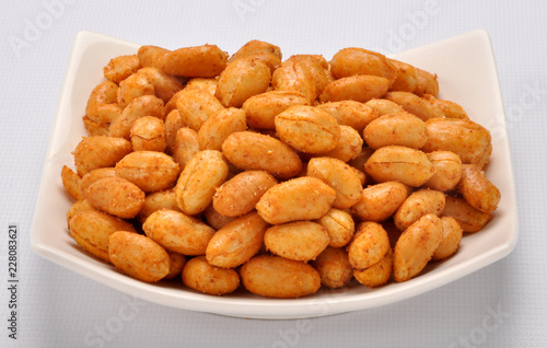 Wallpaper Mural Spicy Peanuts prepared with red chilli powder, heat & salt  gives you extra heat and energy to your body Torontodigital.ca