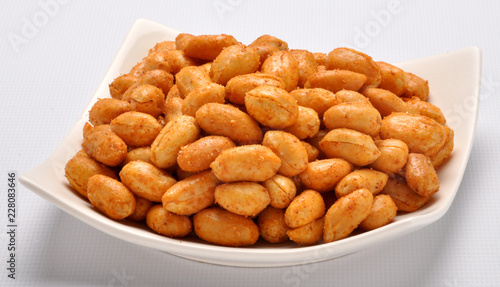 Wallpaper Mural Spicy Peanuts prepared with red chilli powder, heat & salt  gives you extra heat and energy to your body Torontodigital.ca