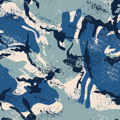 Handdoek met foto Graffiti patronen Grunge camouflage abstract militair patroon  © PrintingSociety