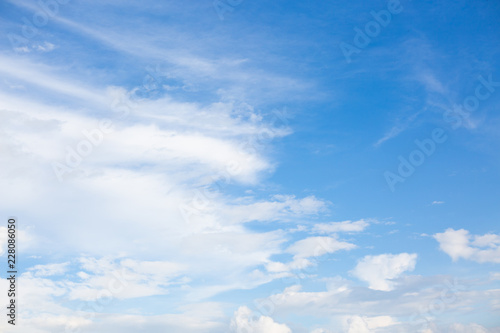 Beautiful blue sky with cloud nature abstack background