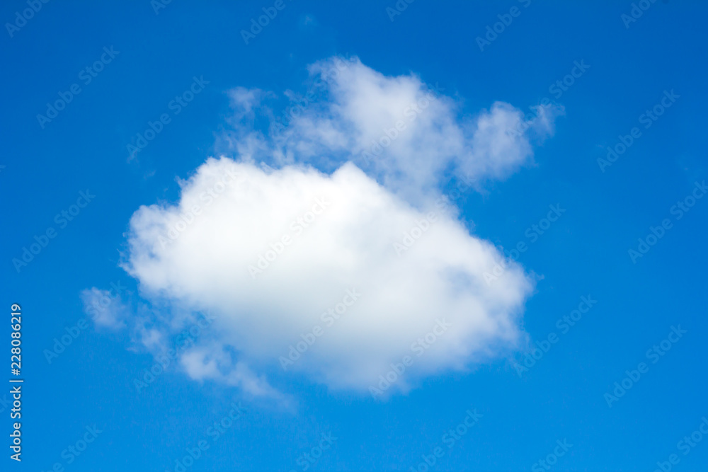 The white clouds against blue sky. The white clouds against blue sky.