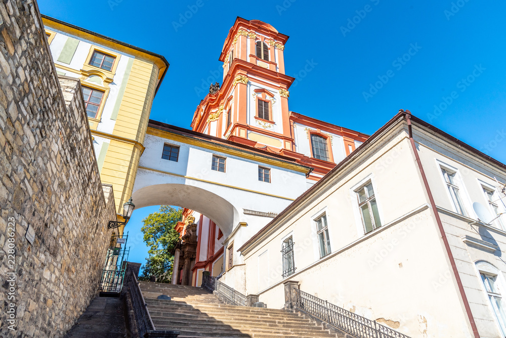 Church of the Annunciation of the Virgin Mary in Litomerice, Czech Republic.
