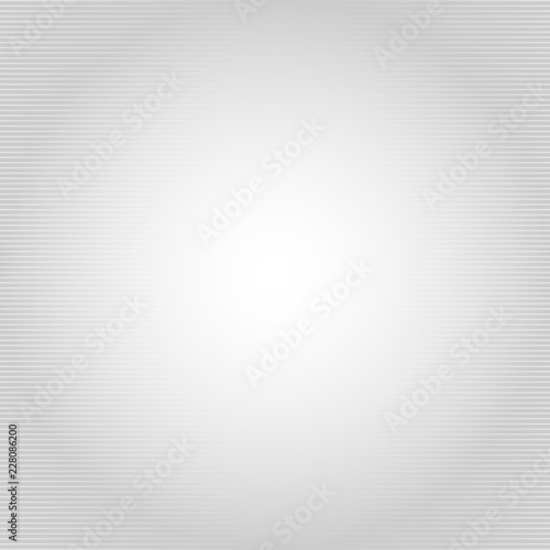 Abstract horizontal lines pattern halftone gray and white gradient color background.