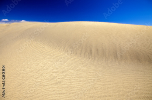 sand pattern on dunes