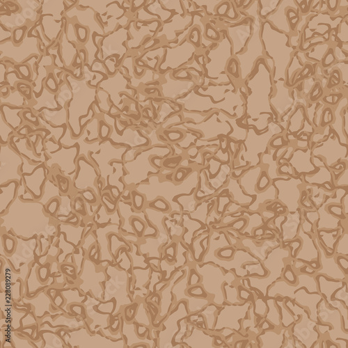 UFO military camouflage seamless pattern in different shades of beige and brown colors