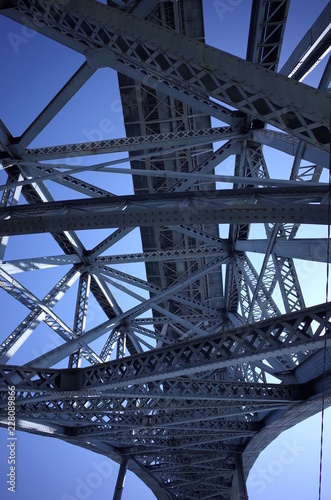 The Dom Luís I Bridge in Porto, Portugal