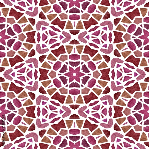 Red colors modern abstract seamless kaleidoscope floor  great pattern  modern ornament pattern  kaleidoscopic background  floor pattern