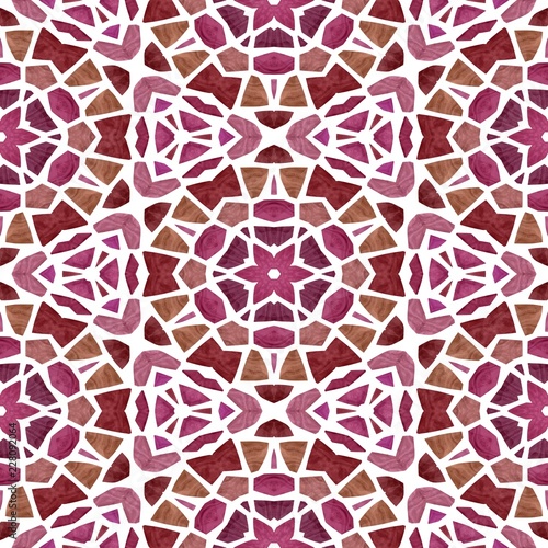 Red colors modern abstract seamless kaleidoscope floor, great pattern, modern ornament pattern, kaleidoscopic background, floor pattern