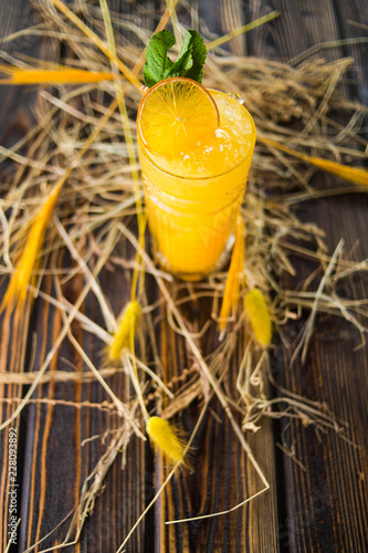 orange alcoholic cocktail