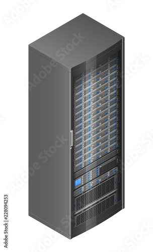 Isometric Network Server