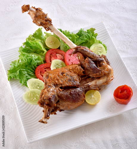 Roasted Mutton Leg: photo