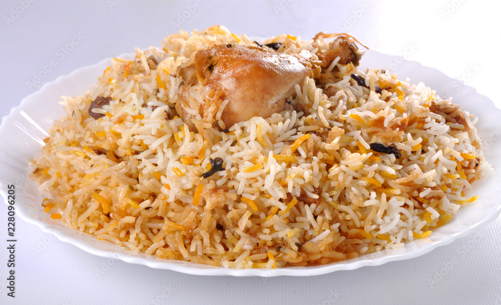 Hyderabadi Chicken Biryani: Hyderabadi Chicken Biryani: