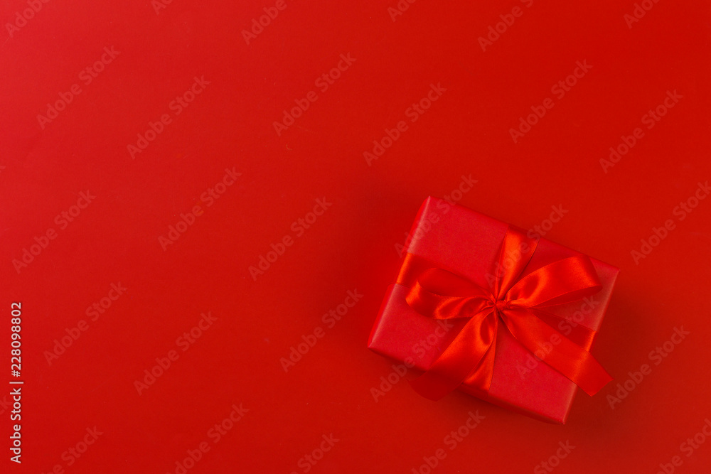 gift box on color background gift box on color background