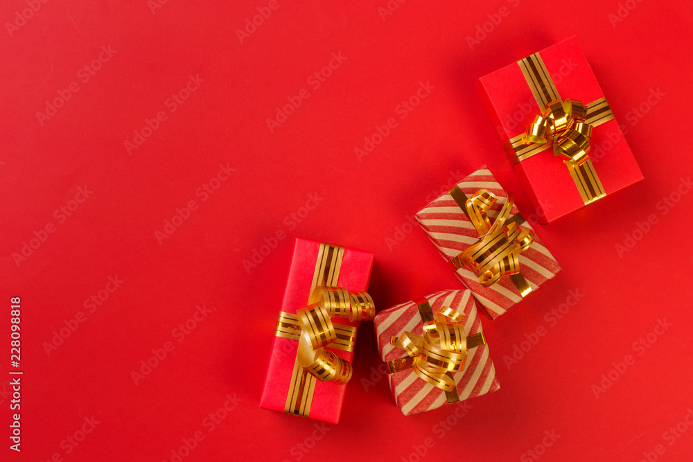 gift box on color background gift box on color background