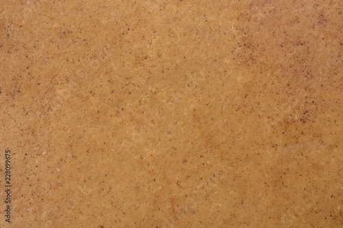 Brown background from the ginger dough