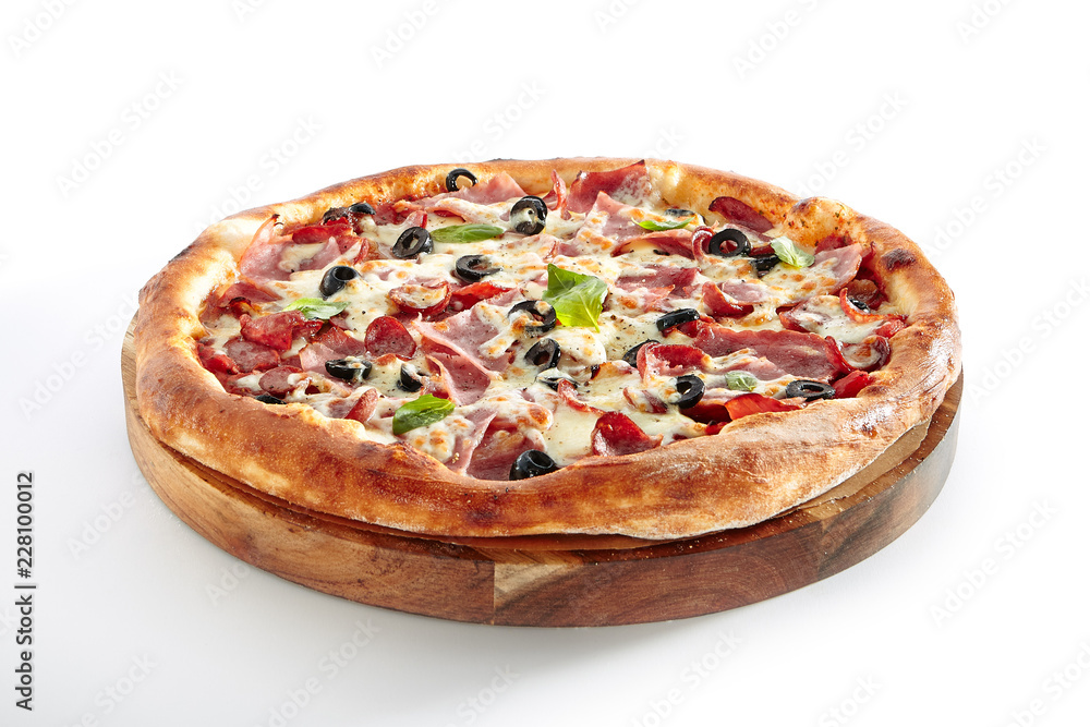 Meat Mix Pizza with Parma Ham