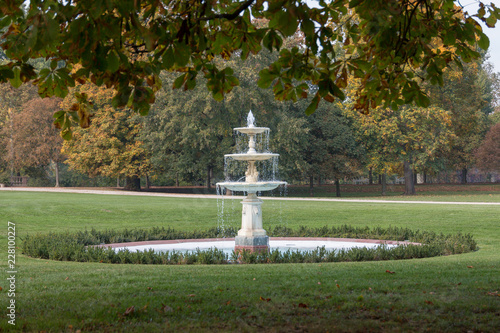 old fountain in the park