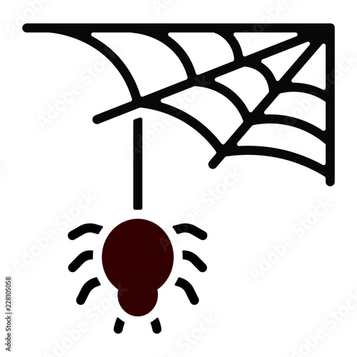 Halloween Icon - Spinne