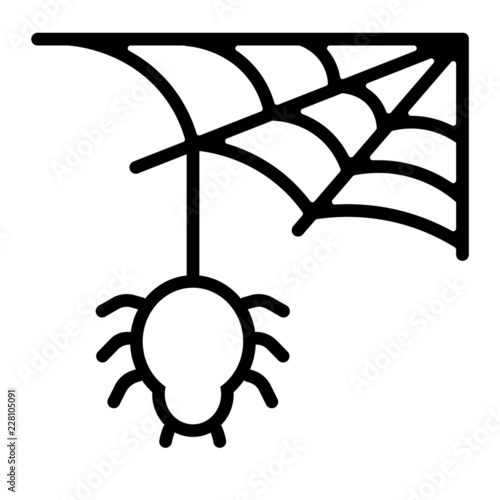 Halloween Icon - Spinne
